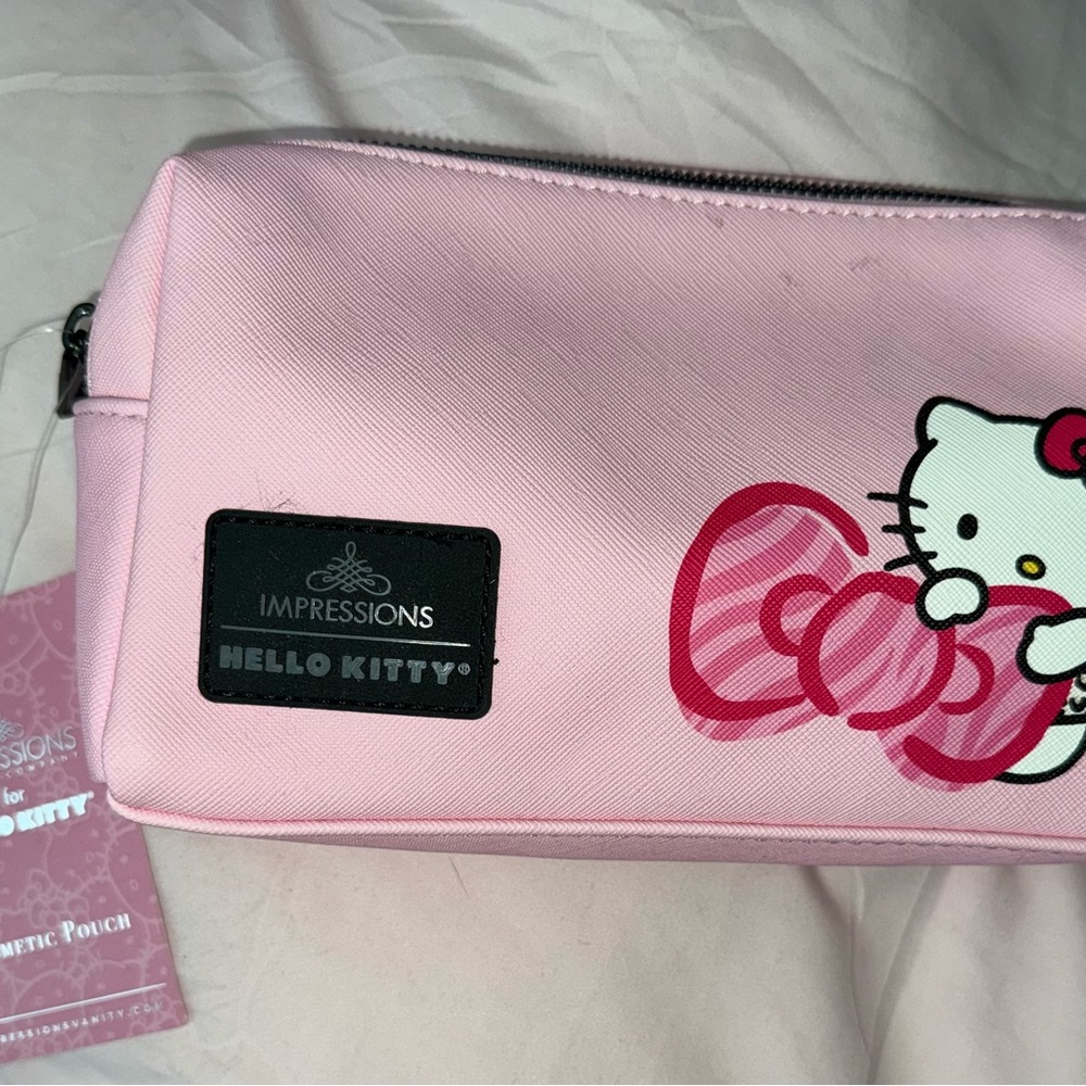 Hello Kitty Impressions Pink Cosmetic Pouch
